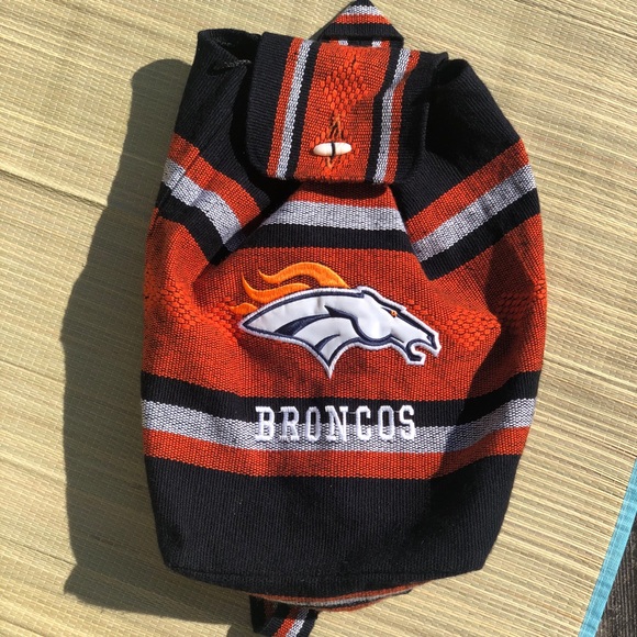 Denver Broncos Bohemian Style Knapsack - Picture 1 of 2